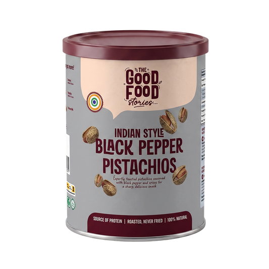 Indian Style Black Pepper Pistachios