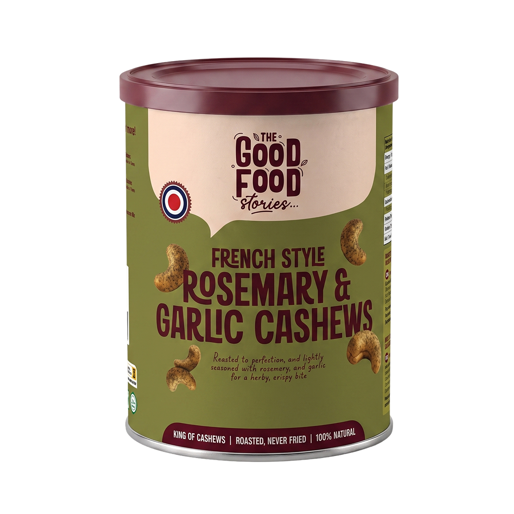 French Style Rosemary & Garlic Cashews