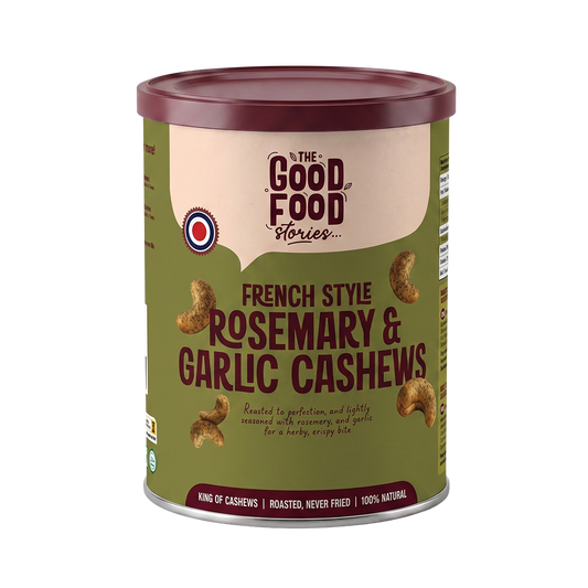 French Style Rosemary & Garlic Cashews