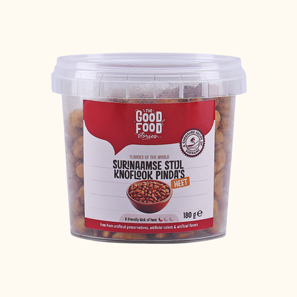 Surinamese Style Garlic Peanuts Hot