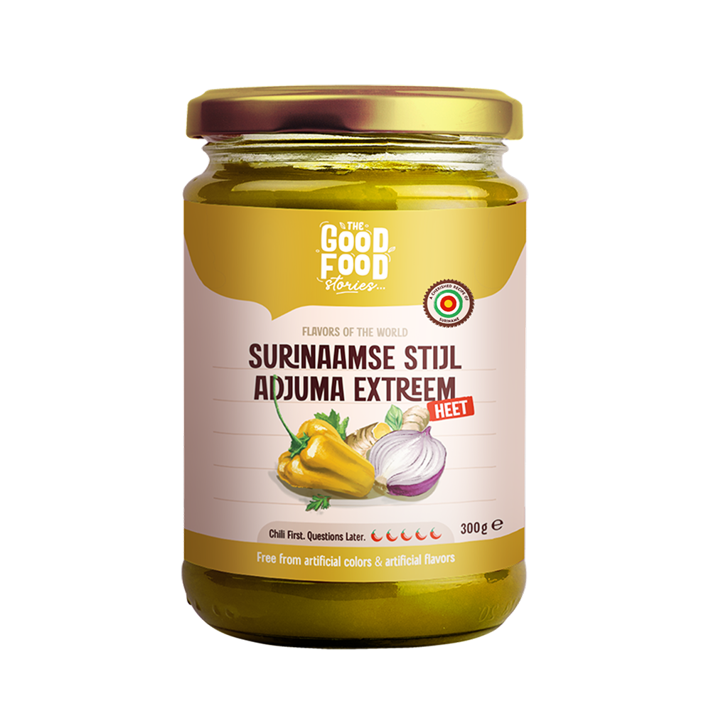 Surinamese Style Adjuma Pepper Extreme Hot