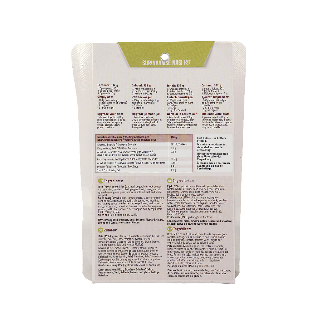 Surinamese Style Fried Rice Kit